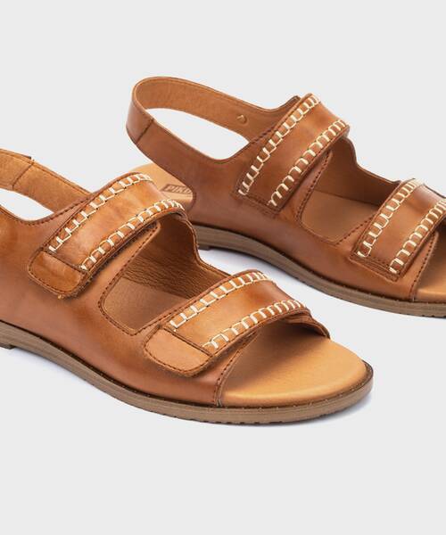 Flat sandals | FORMENTERA W8Q-0948 | BRANDY | Pikolinos