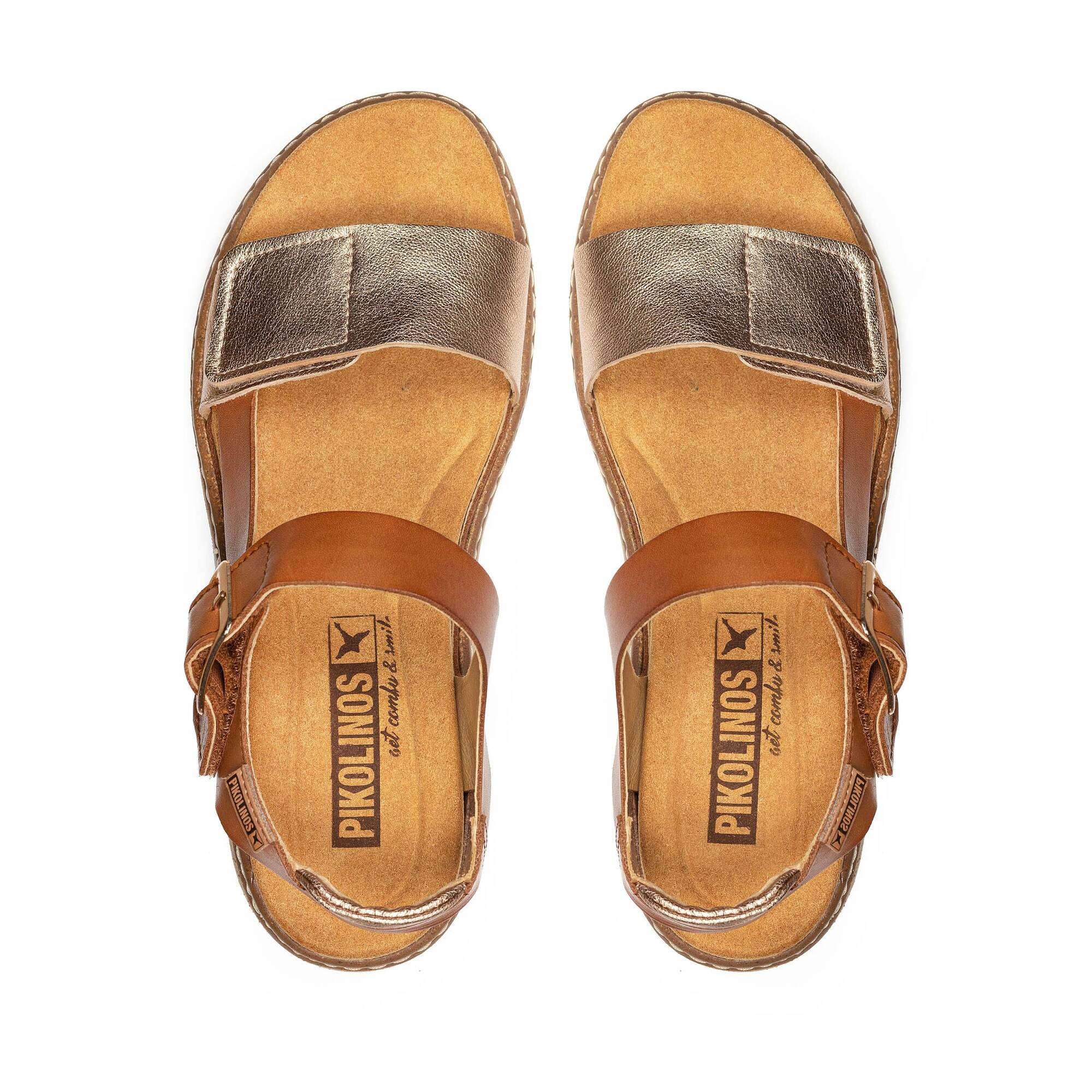 Wedges | ALZIRA W9D-1527C1, BRANDY, large image number 100-W9D-1527C1_250_Pikolinos_ALZIRA_BRANDY_full.jpg | null