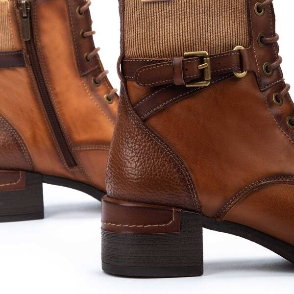 Ankle boots | MALAGA W6W-8953C1, BRANDY, large image number 60 | null