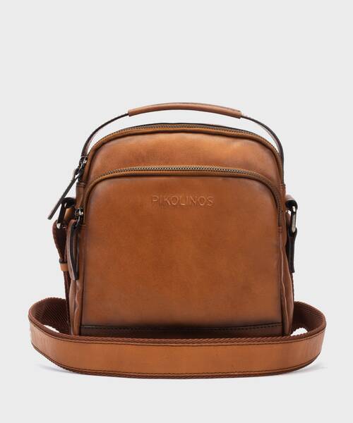 Men's shoulder bags | BELMONTE MHA-191 | BRANDY | Pikolinos