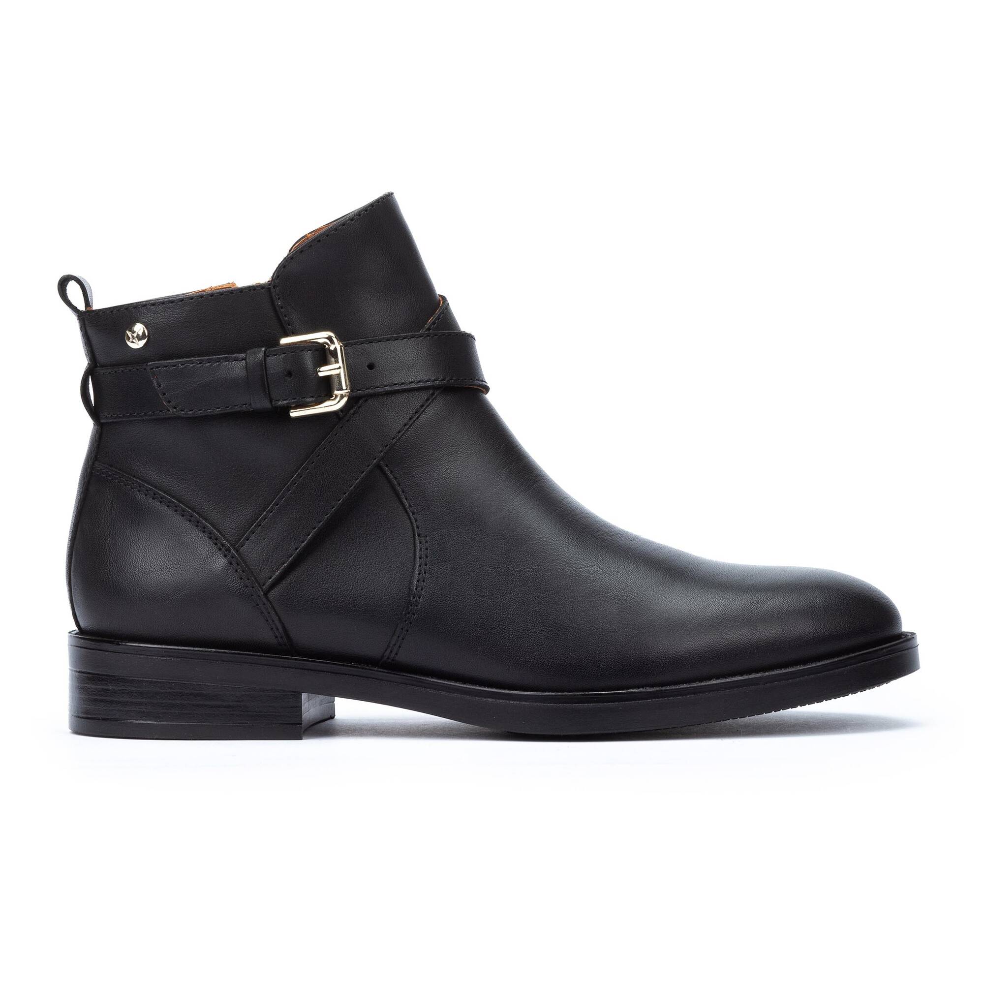 Flat Booties | PUERTOLLANO W3C-8869, BLACK, large image number 10 | null