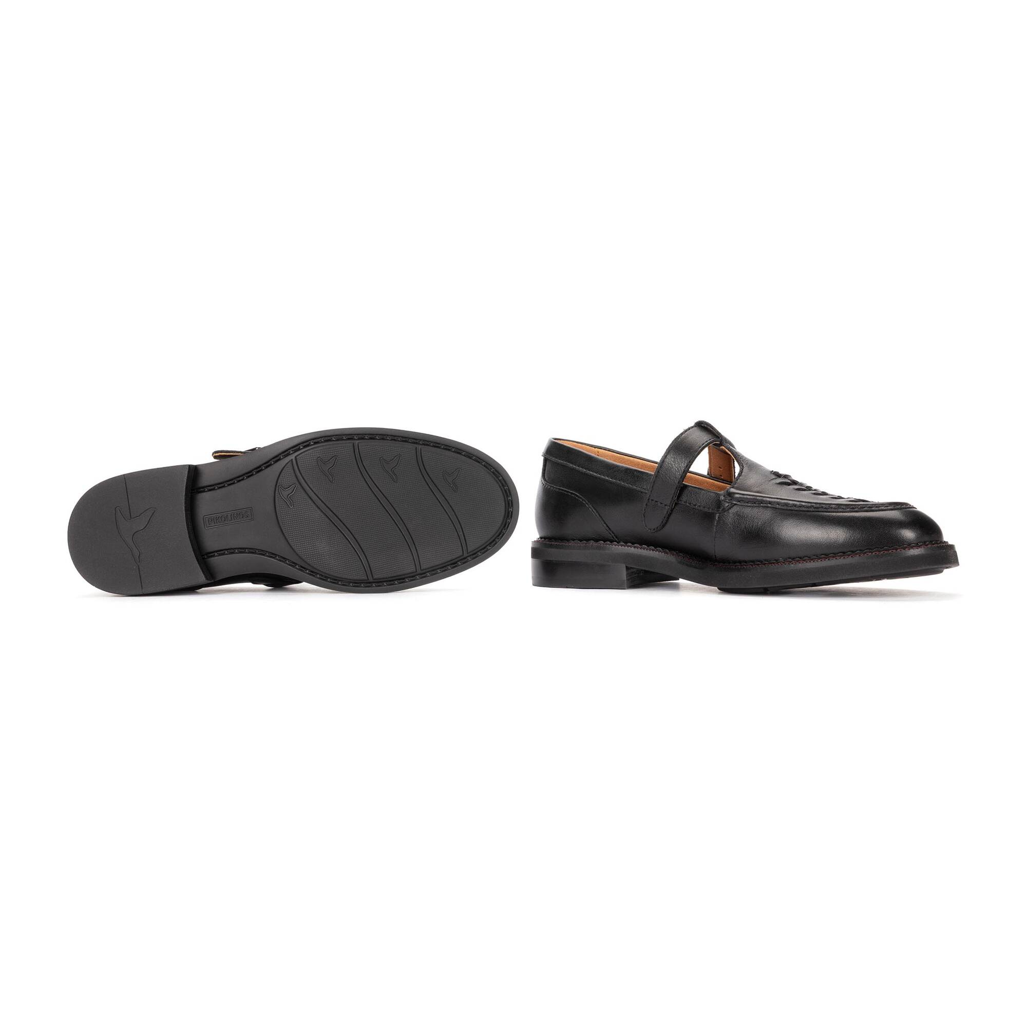 Mocassins | DEVA W2L-4549, BLACK, large image number 70-W2L-4549_000_Pikolinos_DEVA_BLACK_full.jpg | null