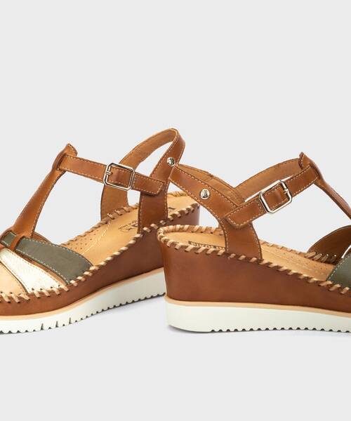 Wedges and platforms | AGUADULCE W3Z-1836C1 | BRANDY | Pikolinos