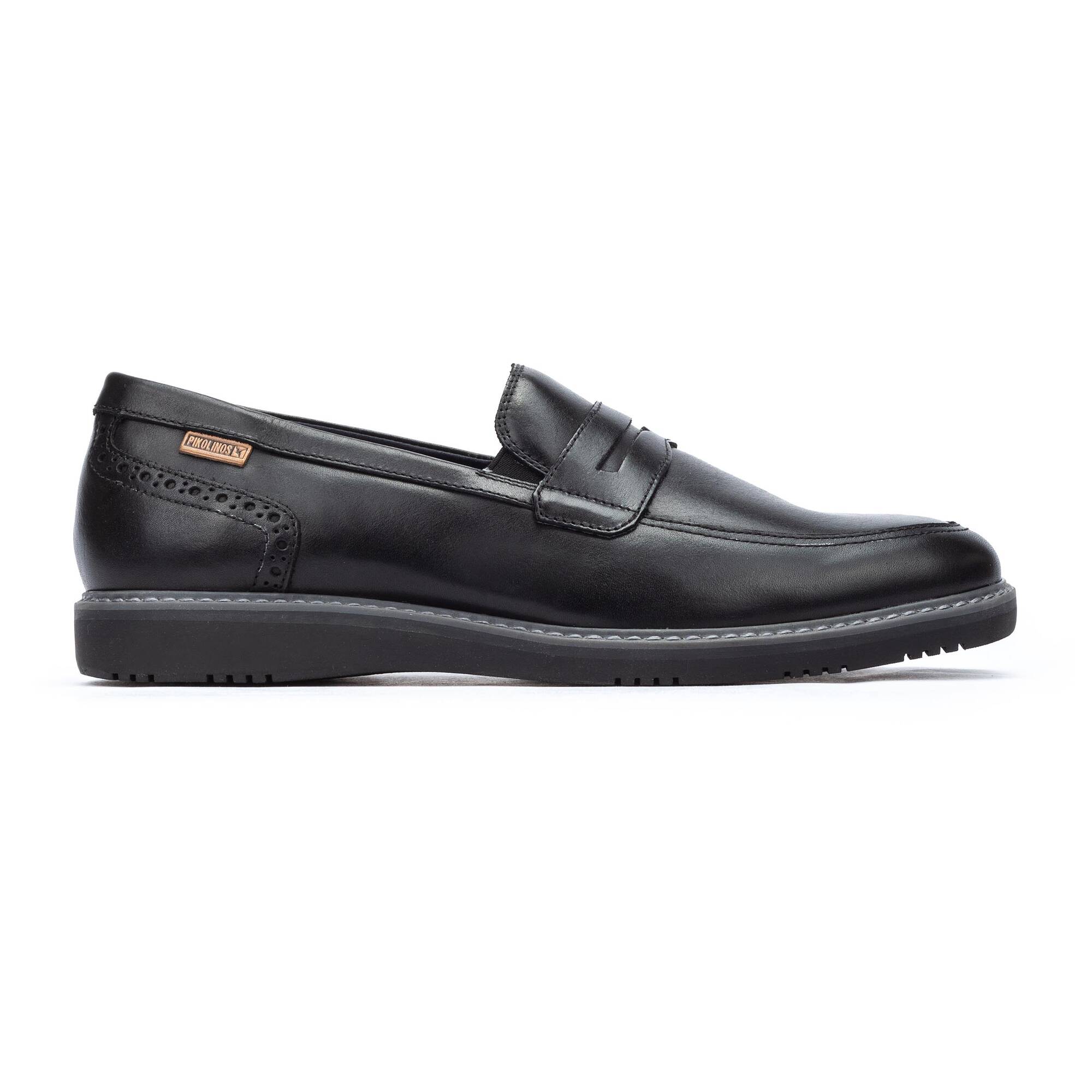 Slip on and Loafers | AVILA M1T-3205, BLACK, large image number 10 | null