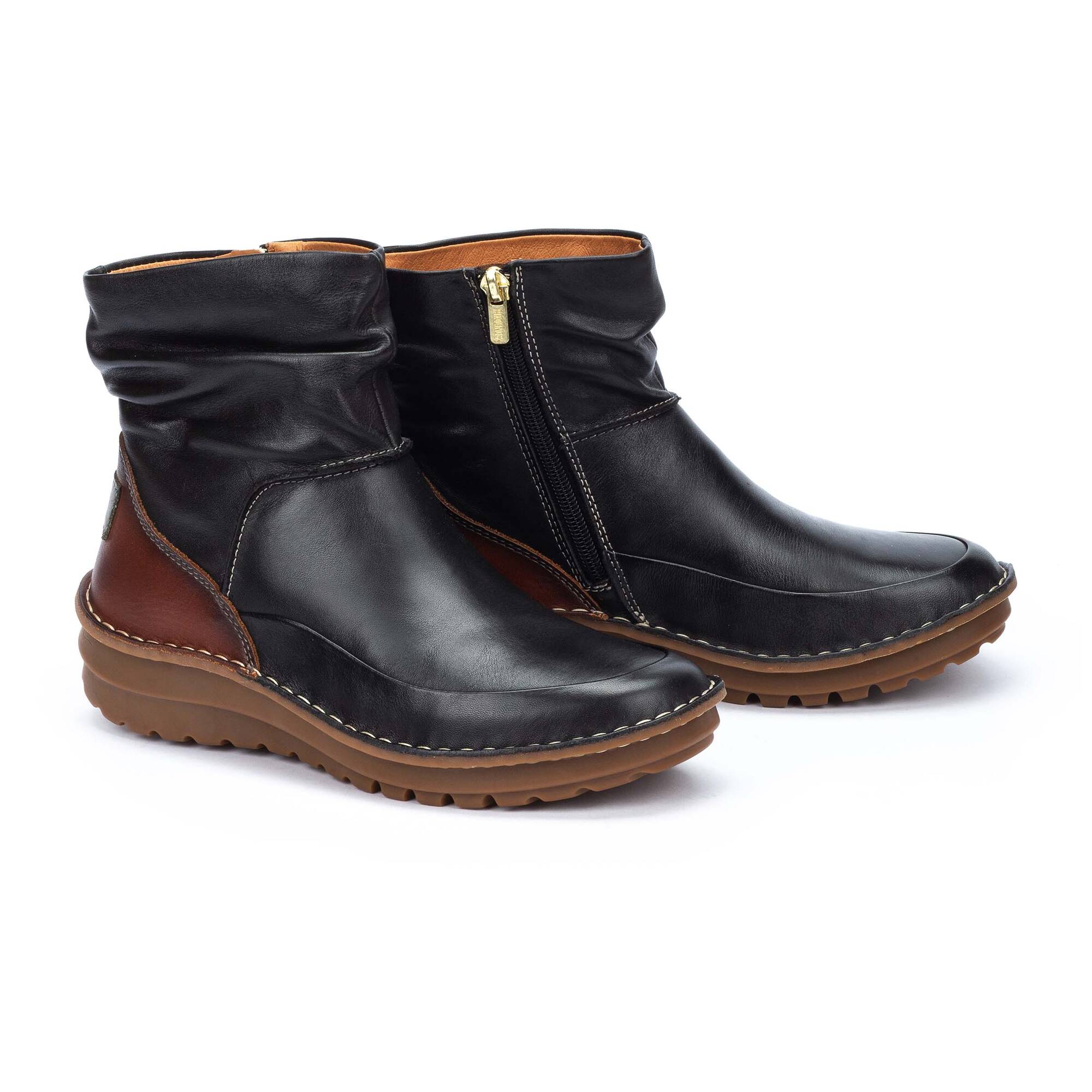 Flat Booties | CAZORLA W5U-8960C1, BLACK, large image number 100 | null