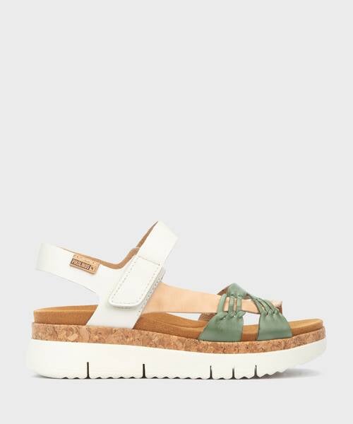 Wedges and platforms | PALMA W4N-0968C3 | MINT GREEN | Pikolinos