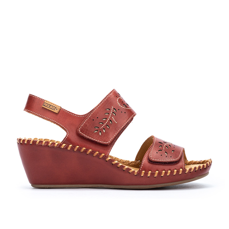 Pikolinos Sandalias cuña de piel MARGARITA 943