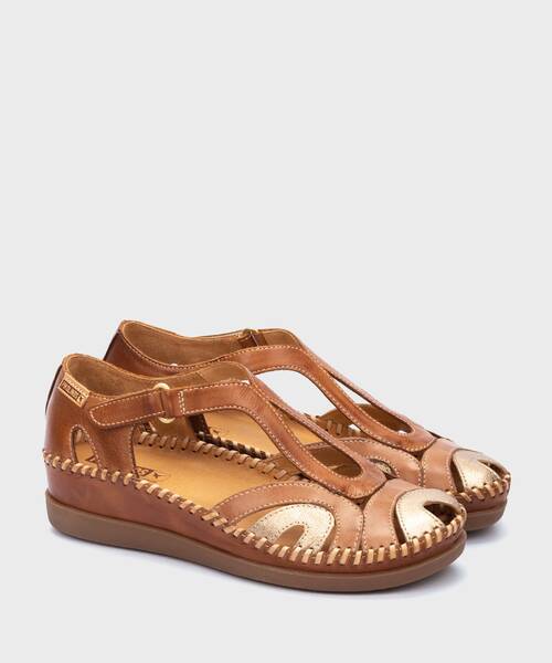 Sandals and Mules | CADAQUES W8K-1569C4 | BRANDY | Pikolinos