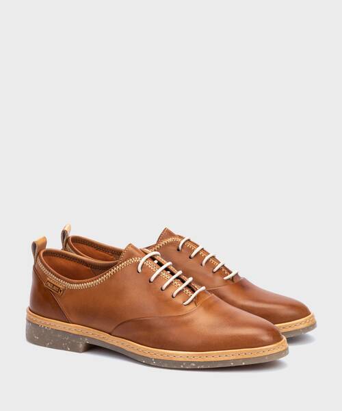 Platte schoenen | SANTANDER W7C-4546 | BRANDY | Pikolinos