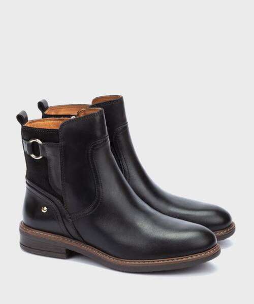 Ankle boots | ALDAYA W8J-8604C1 | BLACK | Pikolinos