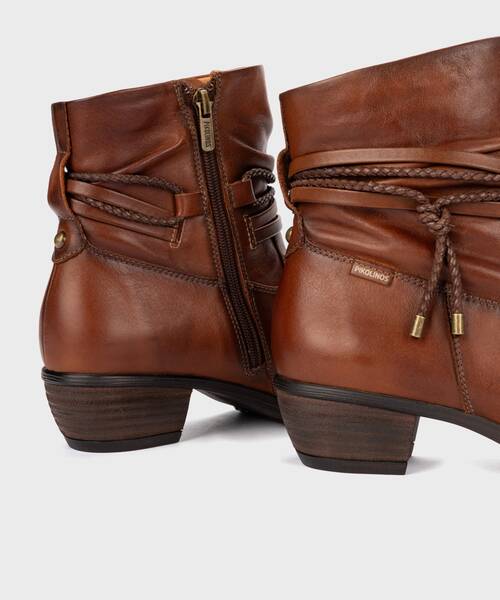 Botines con Tac&oacute;n | UTIEL W7P-8500 | CUERO | Pikolinos