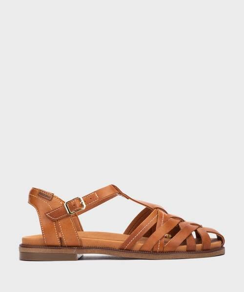 Flat Sandals | NAVIA W3E-0637 | BRANDY | Pikolinos