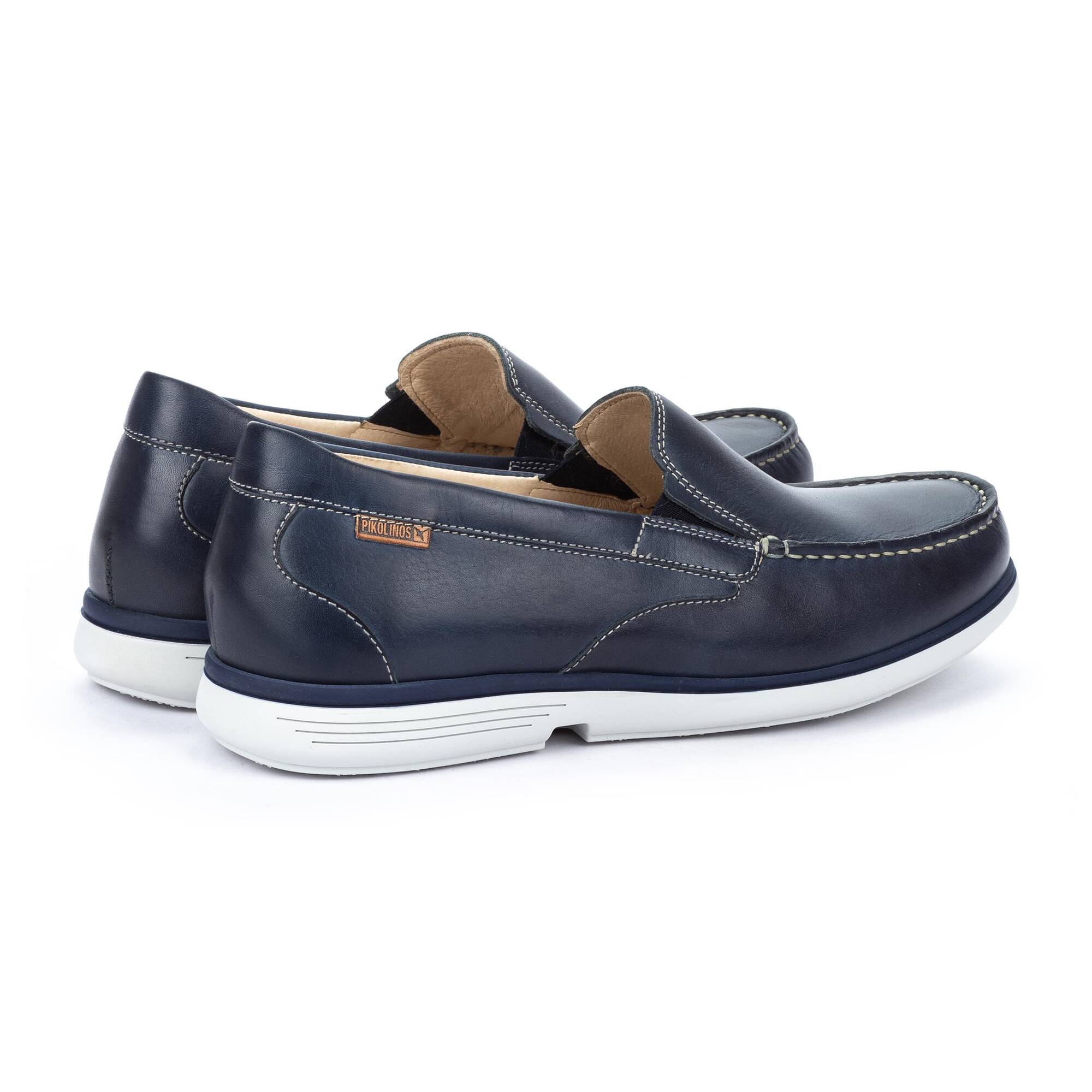 Slip on and Loafers | ARENAL M8N-3206, BLUE, large image number 30 | null