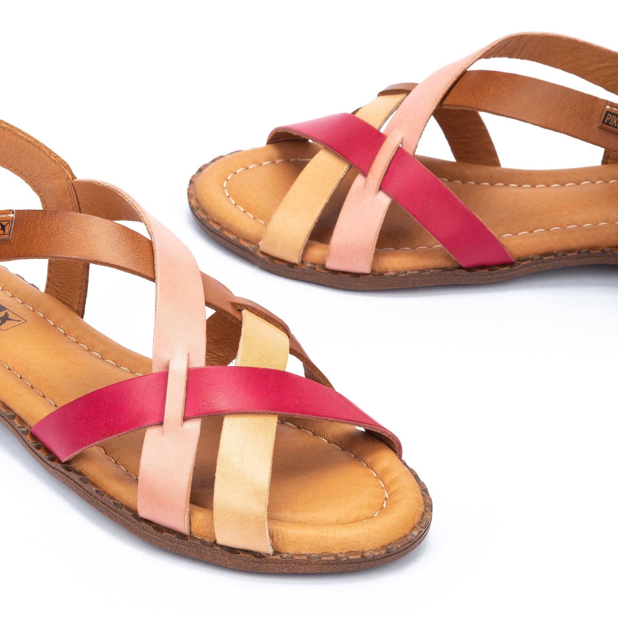 Flat Sandals | ALGAR W0X-0556C5, BAMBOO, large image number 60 | null