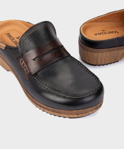 Clogs | GRANADA W0W-3960C1 | BLACK | Pikolinos