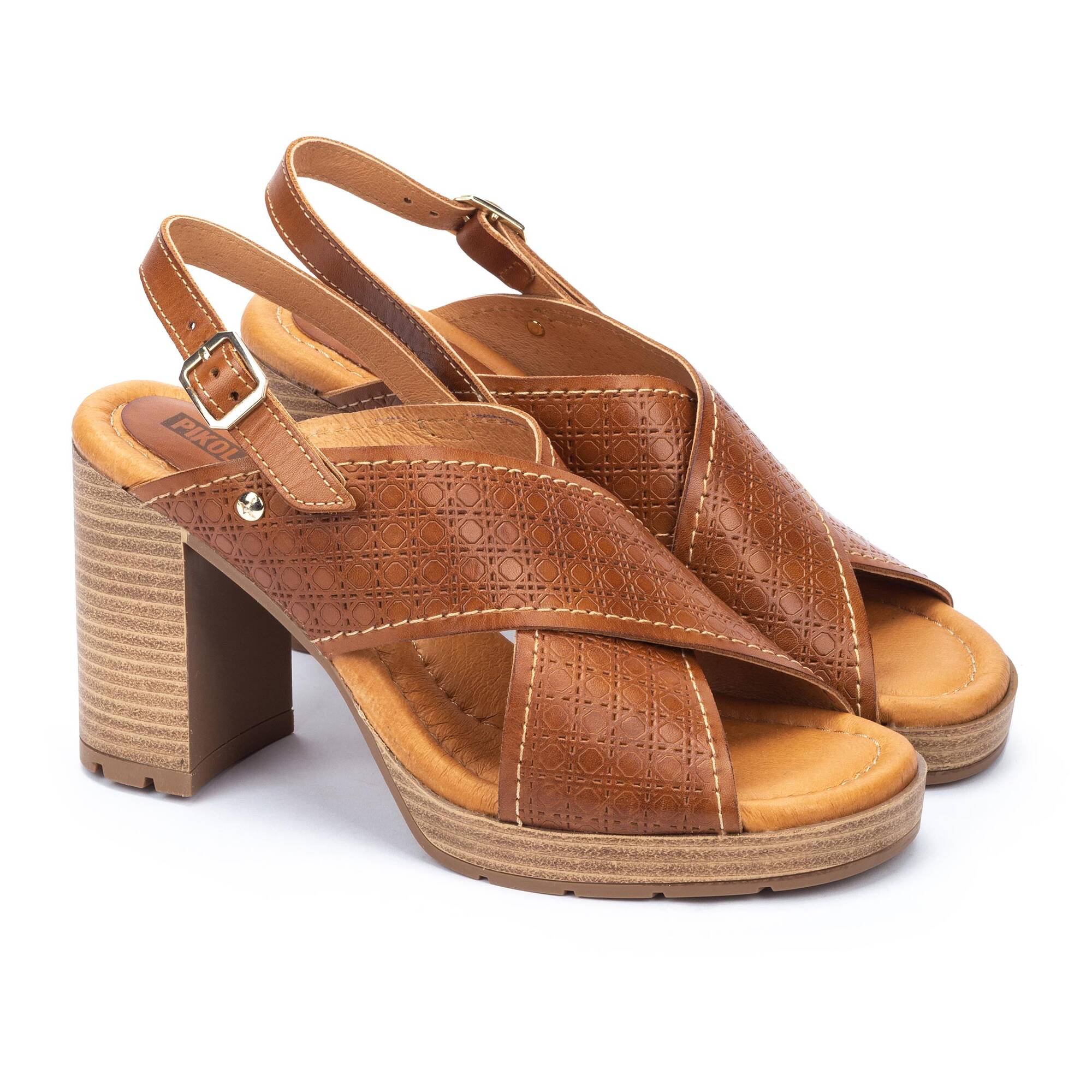 Sandalias tac&oacute;n | CAMPELLO W4X-1557, BRANDY, large image number 20-W4X-1557_250_Pikolinos_CAMPELLO_BRANDY_full.jpg | null
