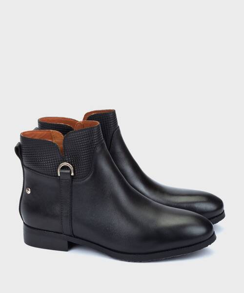 Ankle boots | ROYAL W4D-N8530 | BLACK | Pikolinos