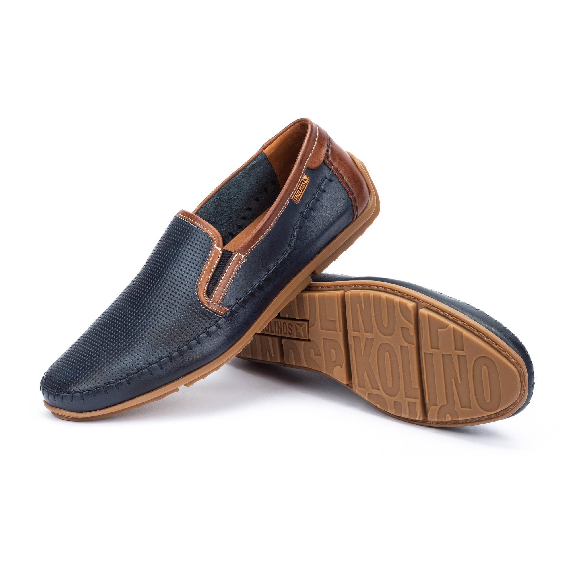 Slip on and Loafers | CONIL M1S-3193C1, BLUE, large image number 70-M1S-3193C1_300_Pikolinos_CONIL_BLUE_full.jpg | null