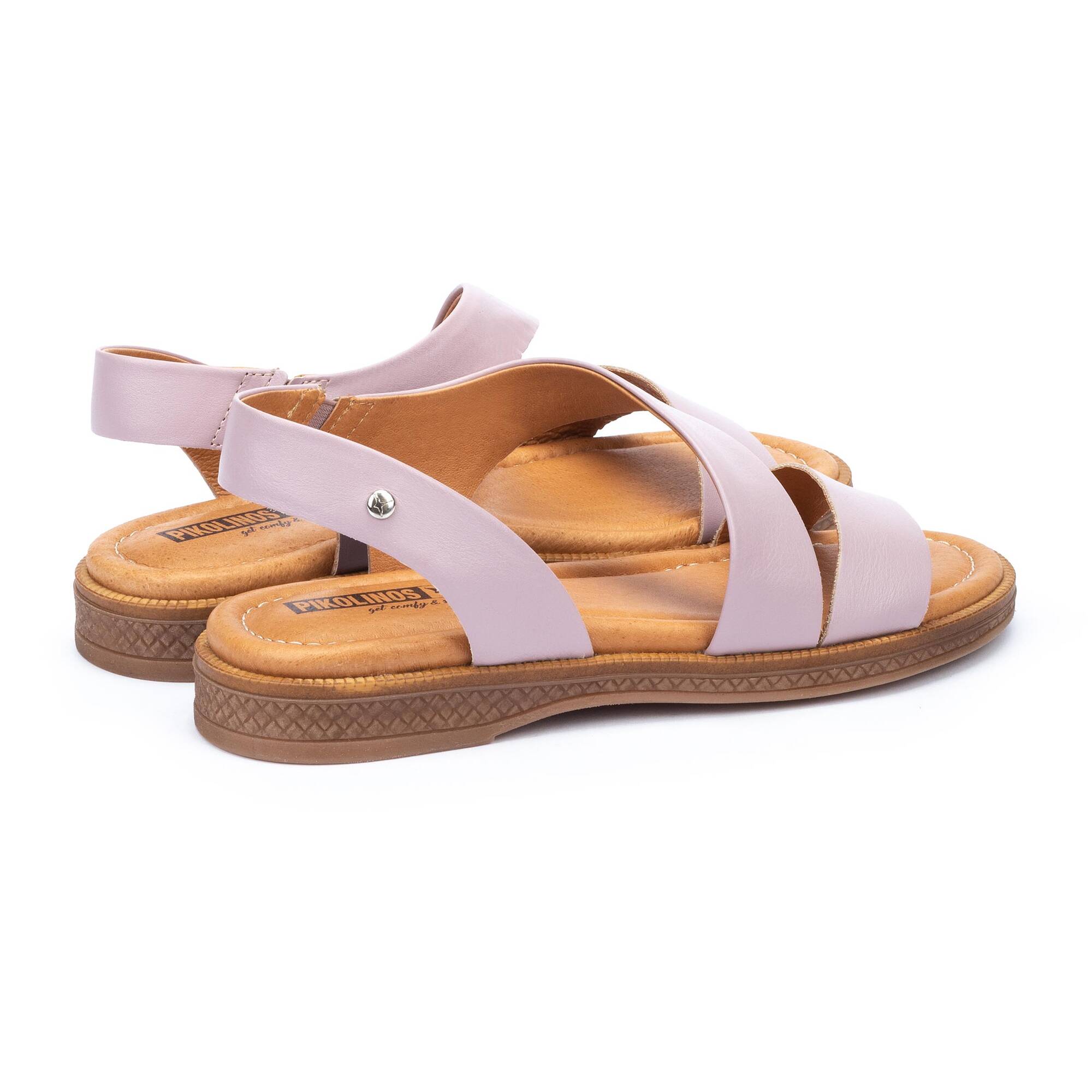 Pikolinos Sandalias planas de piel MORAIRA W4E