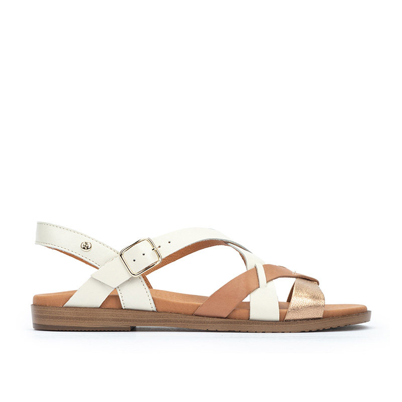Pikolinos Sandalias planas de piel FORMENTERA W8Q