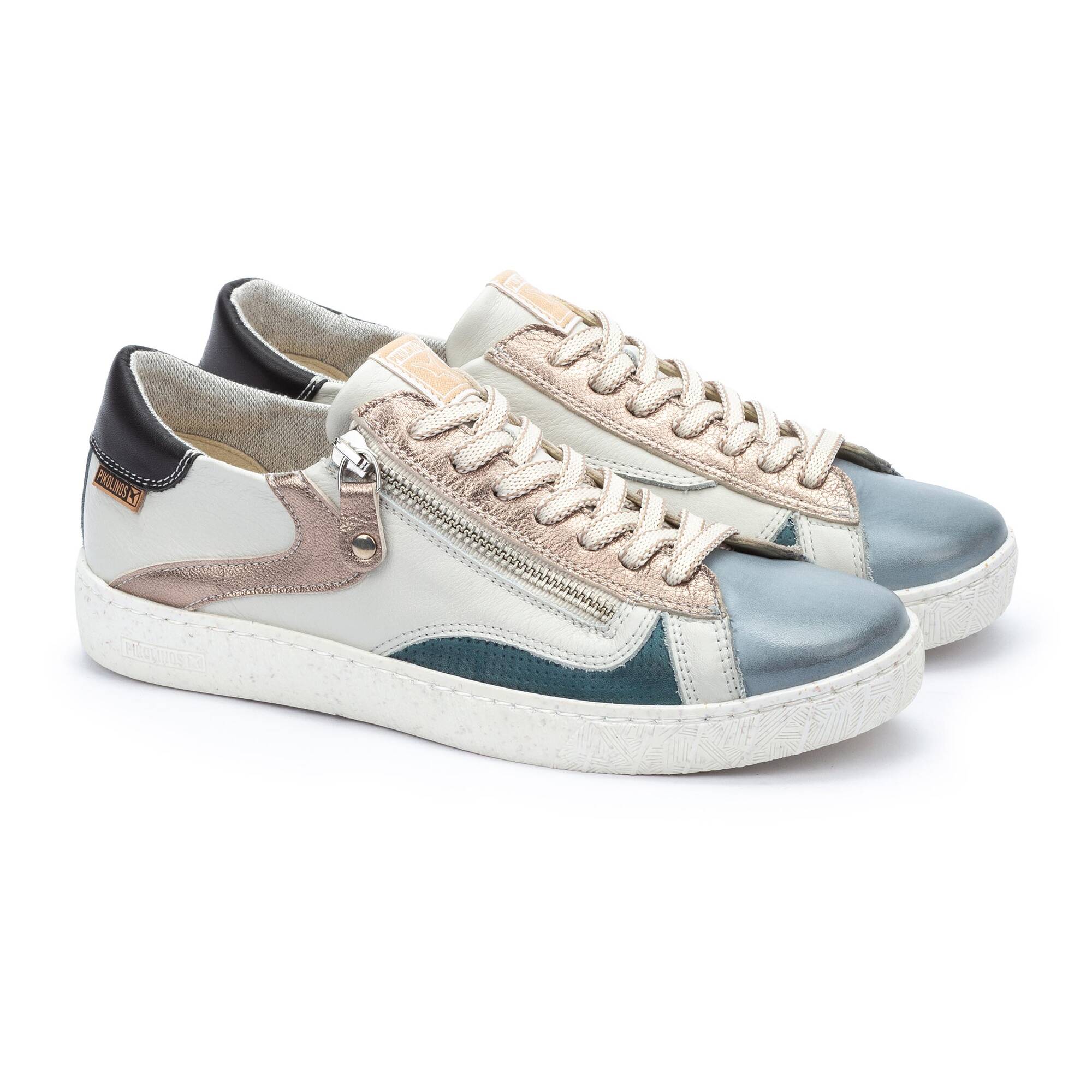 Women's sneakers with side zipper LANZAROTE W7B-6978 | PIKOLINOS