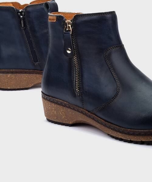 Botines Planos | GRANADA W0W-8988 | BLUE | Pikolinos