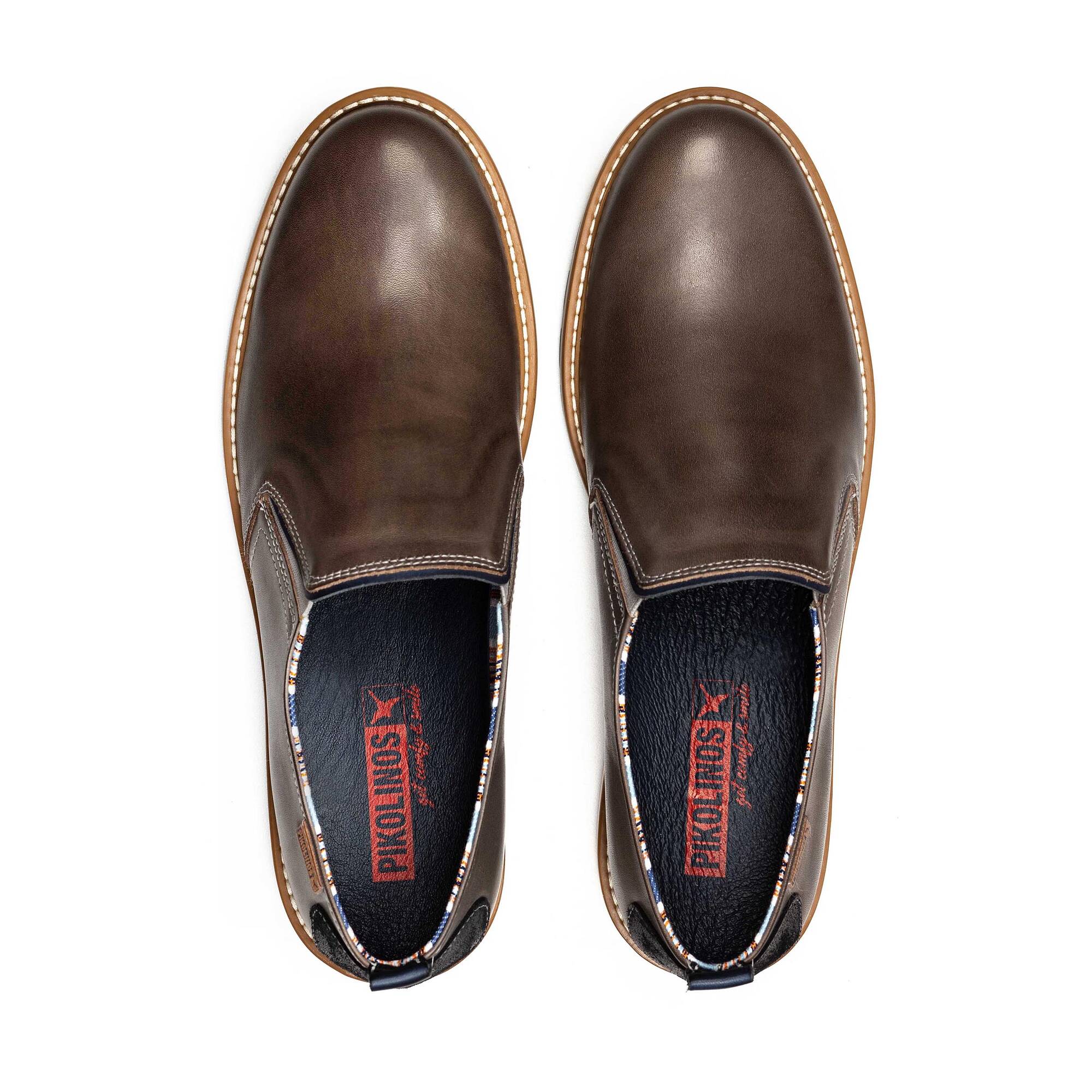 Slip on and Loafers | BERNA M8J-3184, DARK GREY, large image number 100 | null