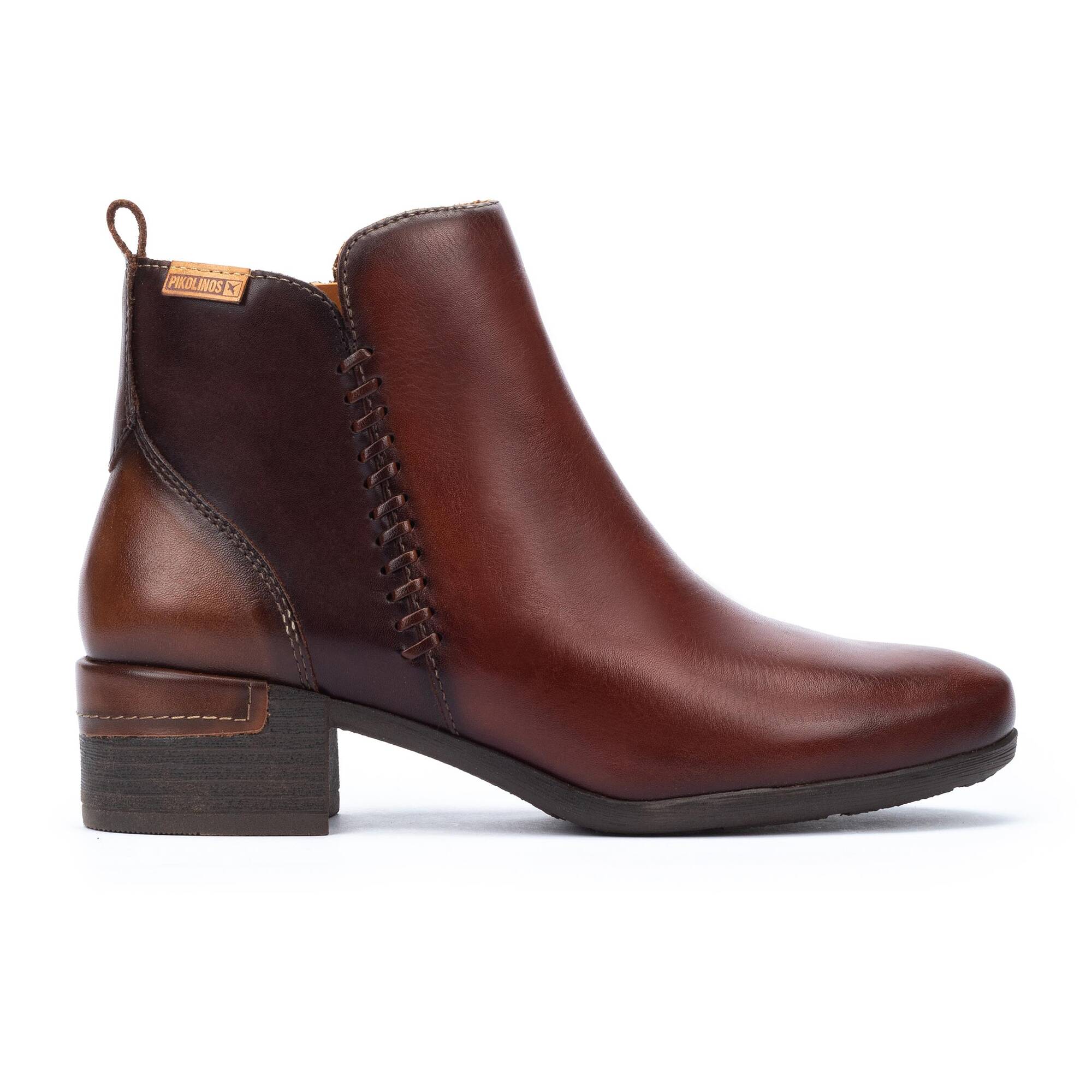 Heeled Booties | MALAGA W6W-8950C1, COGNAC, large image number 10 | null
