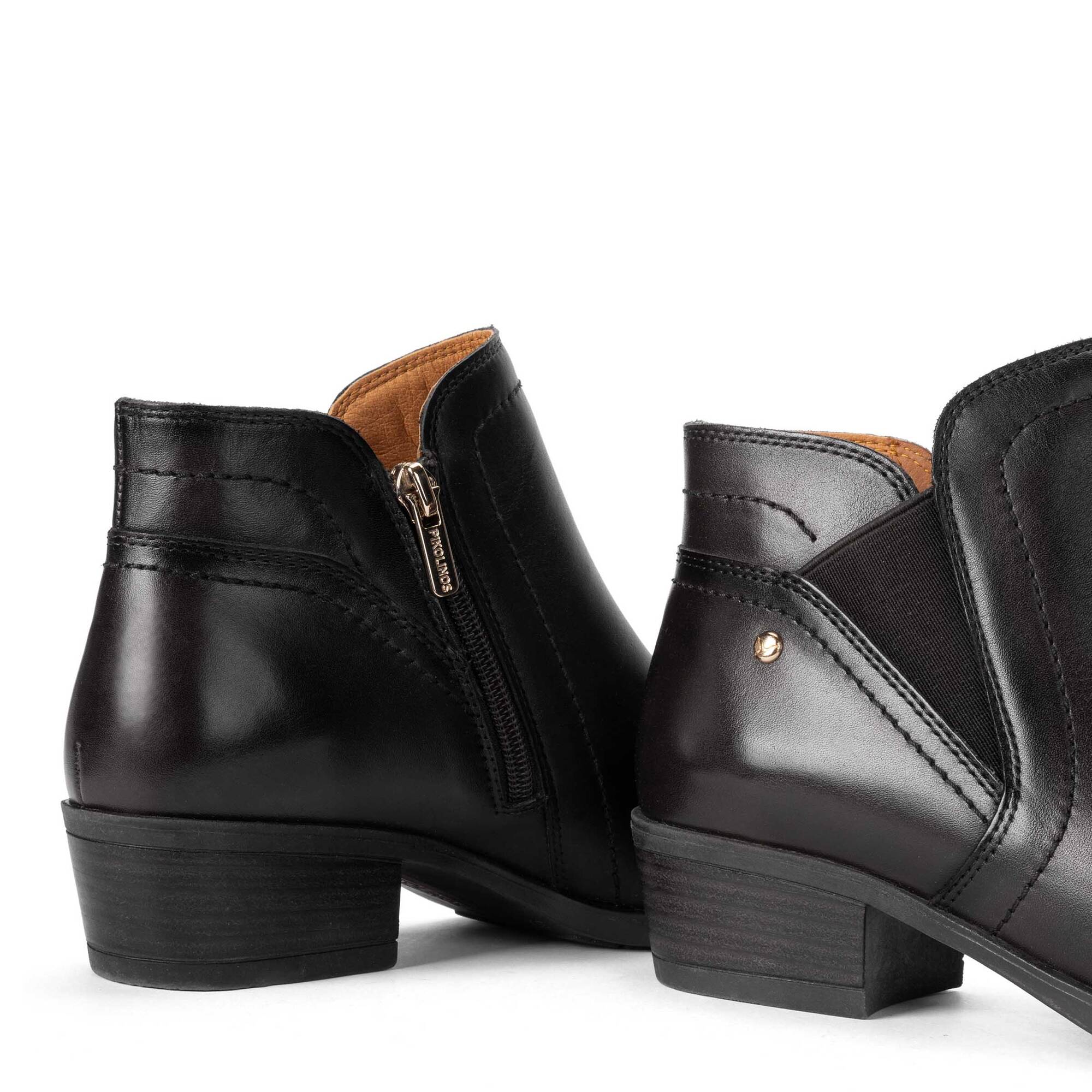 Heeled ankle boots | DAROCA W1U-8726, BLACK, large image number 60-W1U-8726_000_Pikolinos_DAROCA_BLACK_full.jpg | null
