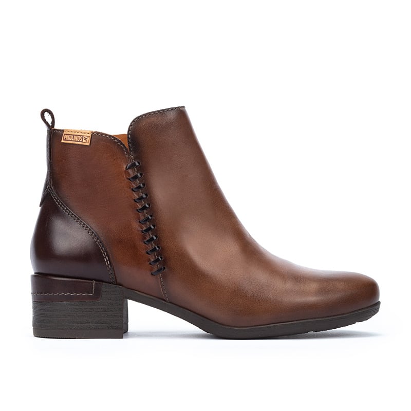 Pikolinos Botines de tacón de piel MALAGA W6W