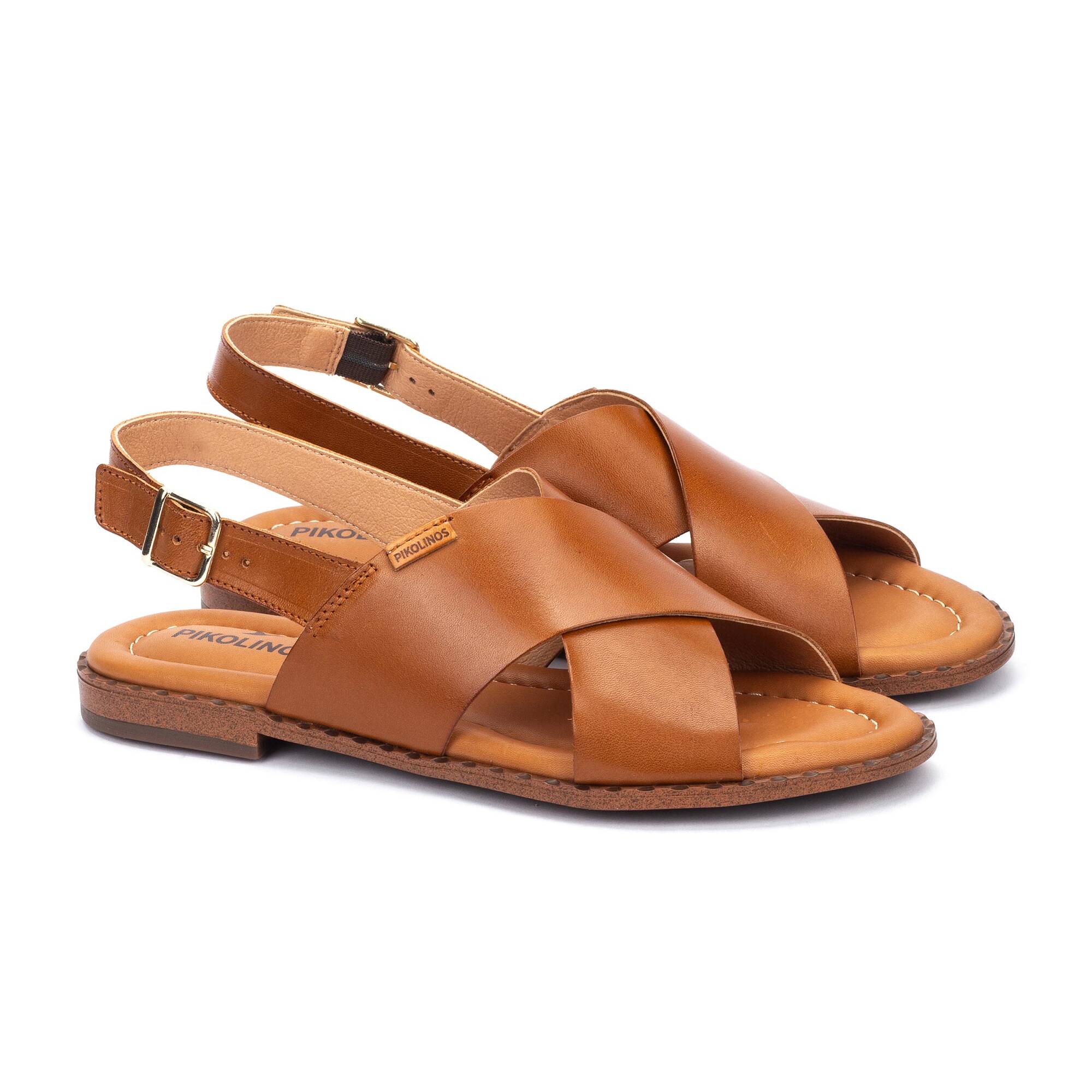 Flat sandals | ALGAR W0X-0576, BRANDY, large image number 20-W0X-0576_250_Pikolinos_ALGAR_BRANDY_full.jpg | null