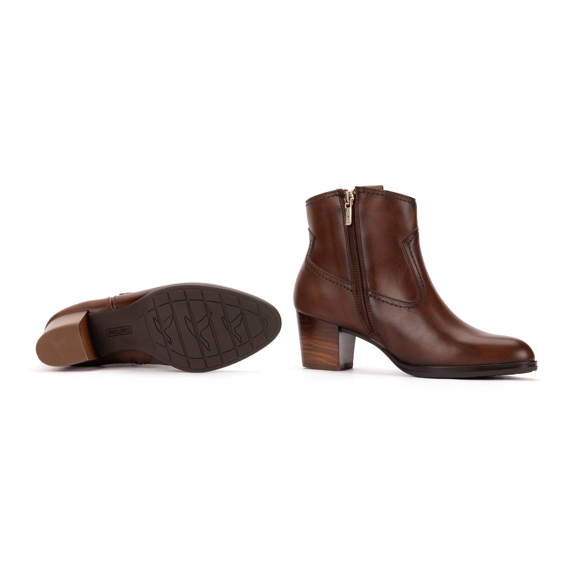 Heeled ankle boots | ZAMORA W0E-8731, CUERO, large image number 70-W0E-8731_202_Pikolinos_ZAMORA_CUERO_full.jpg | null