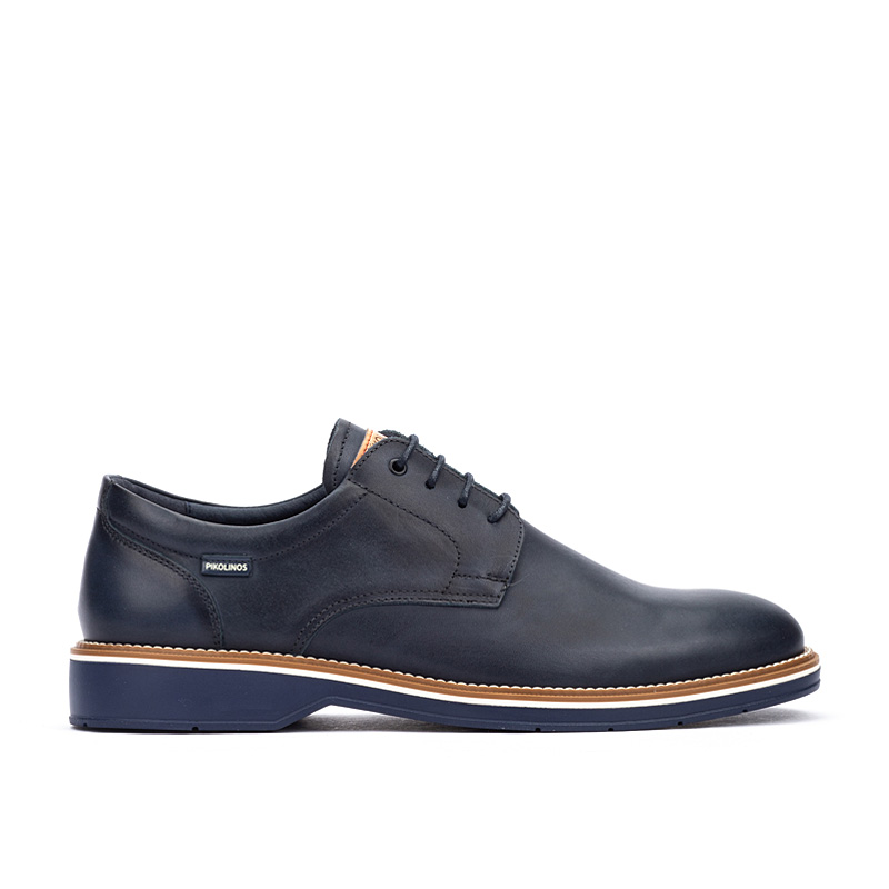 Pikolinos CARLET M6W Men leather Lace-up shoes/Lace-ups BLACK 6-6.5