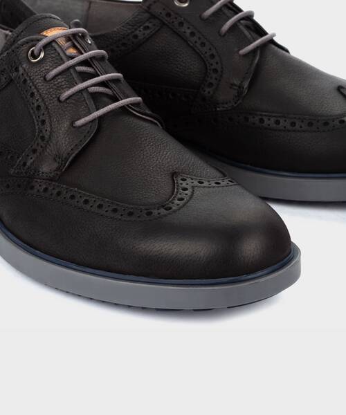 Smart shoes | CORCEGA M2P-4324NW | BLACK | Pikolinos