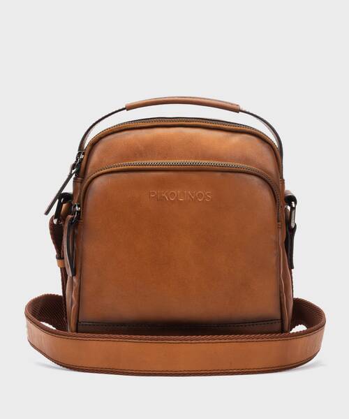 Men's shoulder bags | BELMONTE MHA-191 | BRANDY | Pikolinos