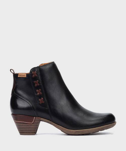 Heeled Booties | ROTTERDAM 902-8713C1 | BLACK | Pikolinos
