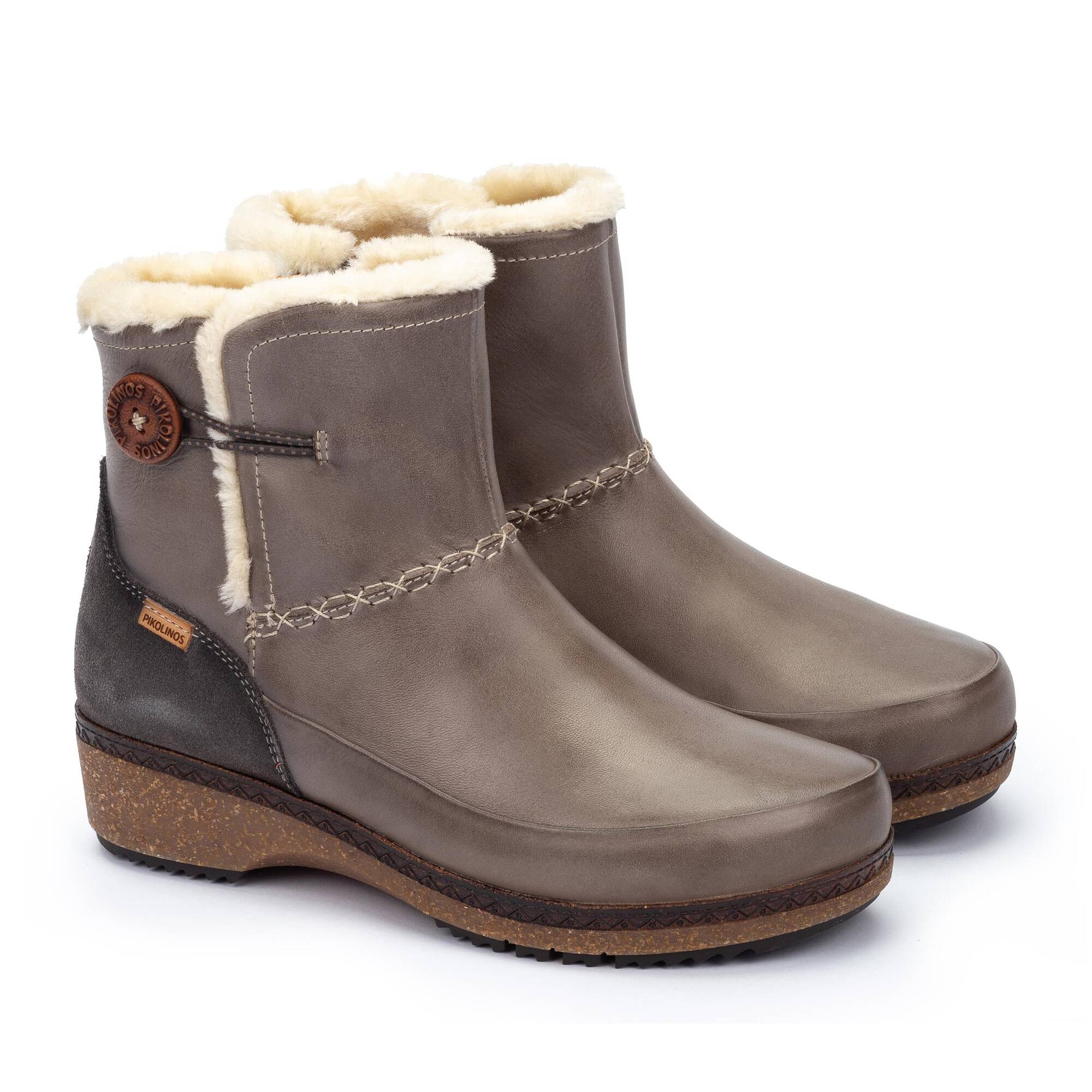 Flat Booties | GRANADA W0W-8711C2, DARK GREY, large image number 20-W0W-8711C2_052_Pikolinos_GRANADA_DARK_GREY_full.jpg | null