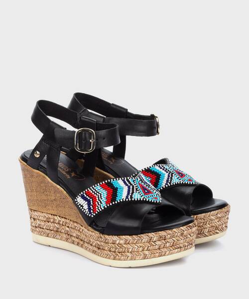 Sandals and Clogs | ALHAMBRA W4K-MA1814 | BLACK | Pikolinos