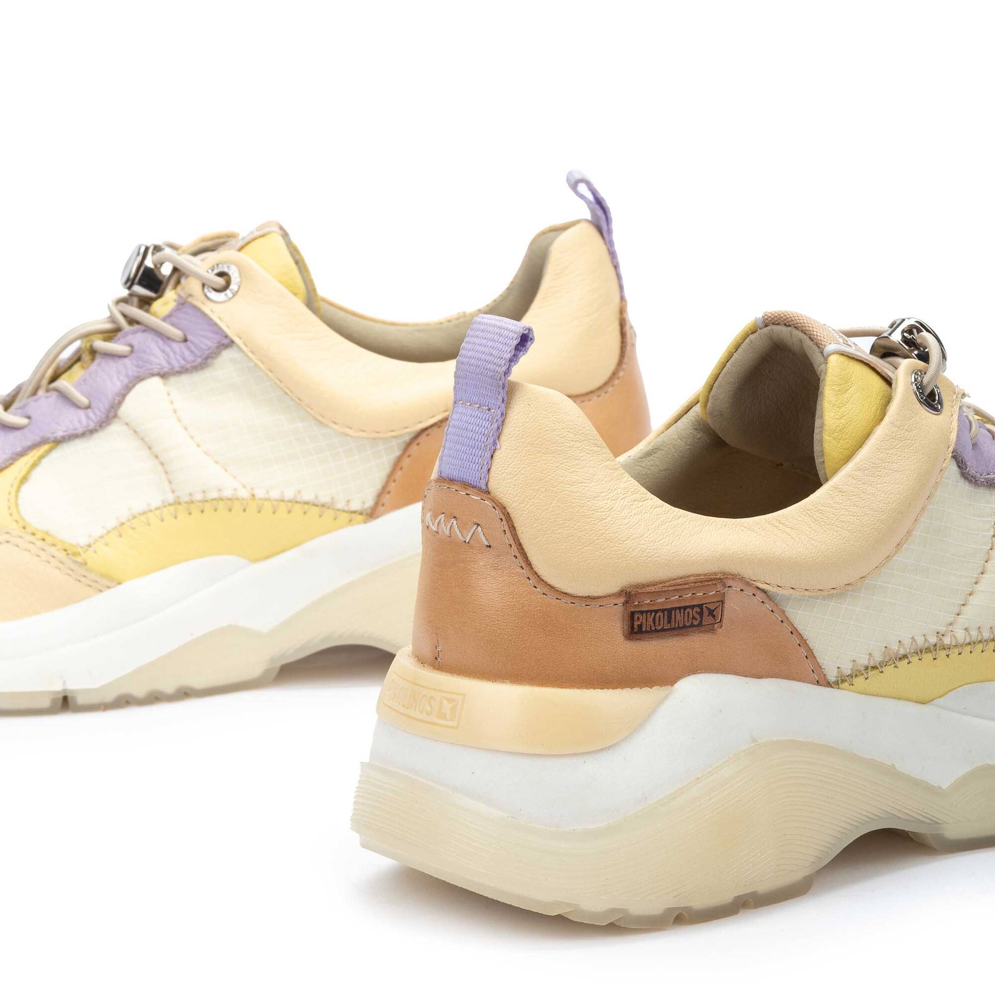 Sneakers | NERJA W9Q-6935PMC1, CREAM, large image number 60-W9Q-6935PMC1_846_Pikolinos_NERJA_CREAM_full.jpg | null