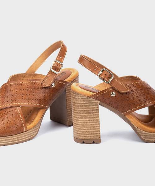 Sandals and Mules | CAMPELLO W4X-1557 | BRANDY | Pikolinos