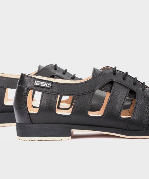 Flats | MARISMA W9V-4762BG | BLACK | Pikolinos