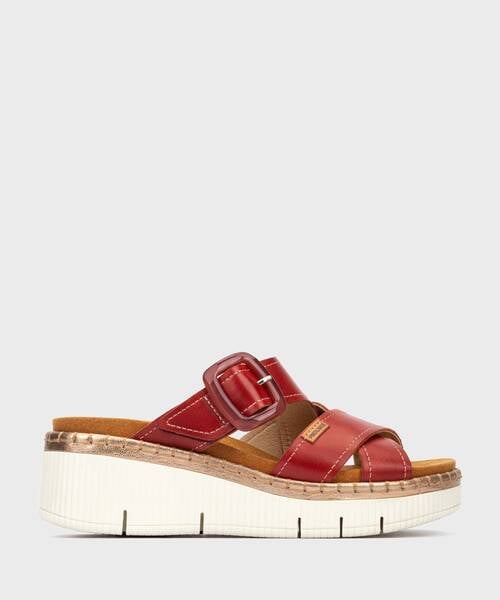 Wedges and Platforms | GOMERA W0K-0827C1 | CORAL | Pikolinos