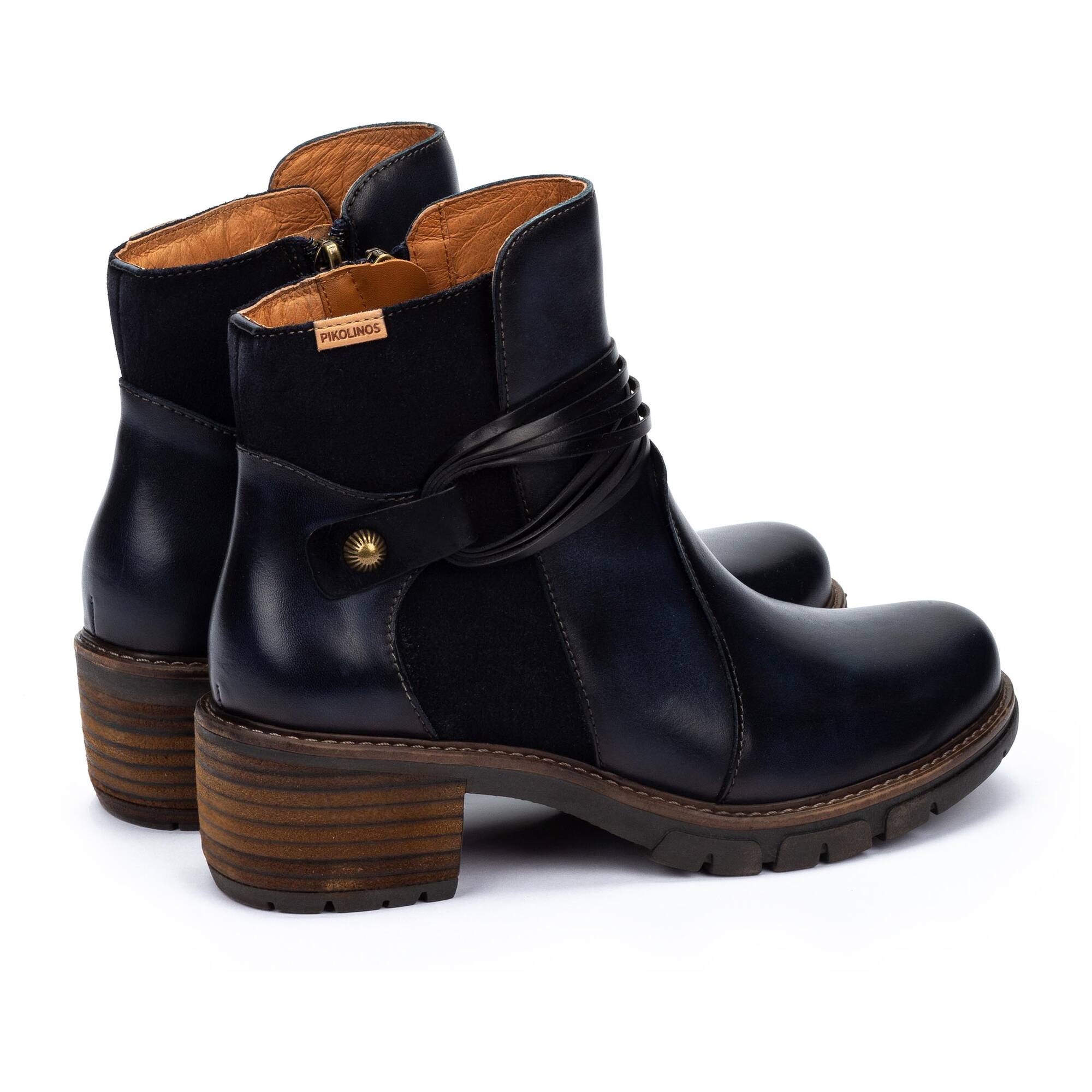 Heeled Booties | SAN SEBASTIA W1T-8906C2, BLUE, large image number 30-W1T-8906C2_300_Pikolinos_SAN_SEBASTIA_BLUE_full.jpg | null