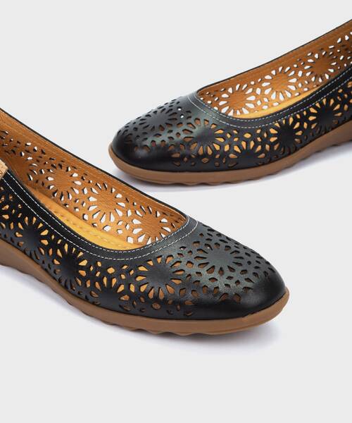 Ballet flats | ALCOI W4C-4927 | BLACK | Pikolinos