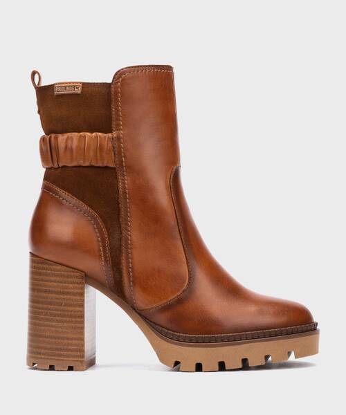 Botines de tacón | CERVERA W1H-8579C1 | BRANDY | Pikolinos