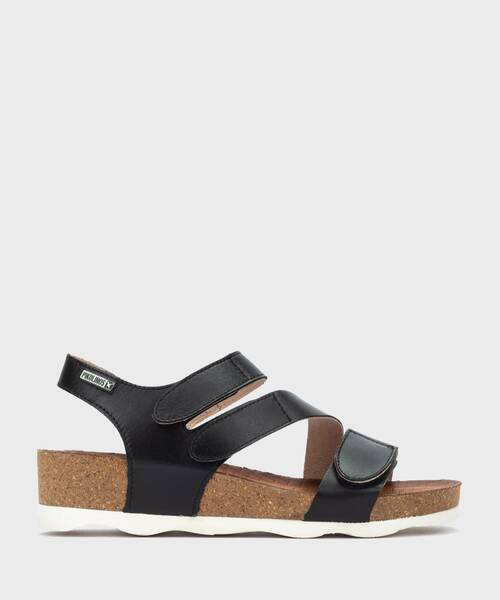 Wedges and platforms | MAHON W9E-0889 | BLACK | Pikolinos
