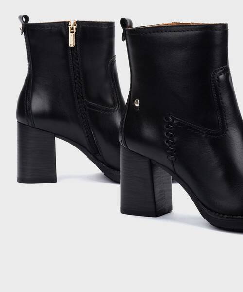 Heeled ankle boots | PALENCIA W9U-8945C1 | BLACK | Pikolinos