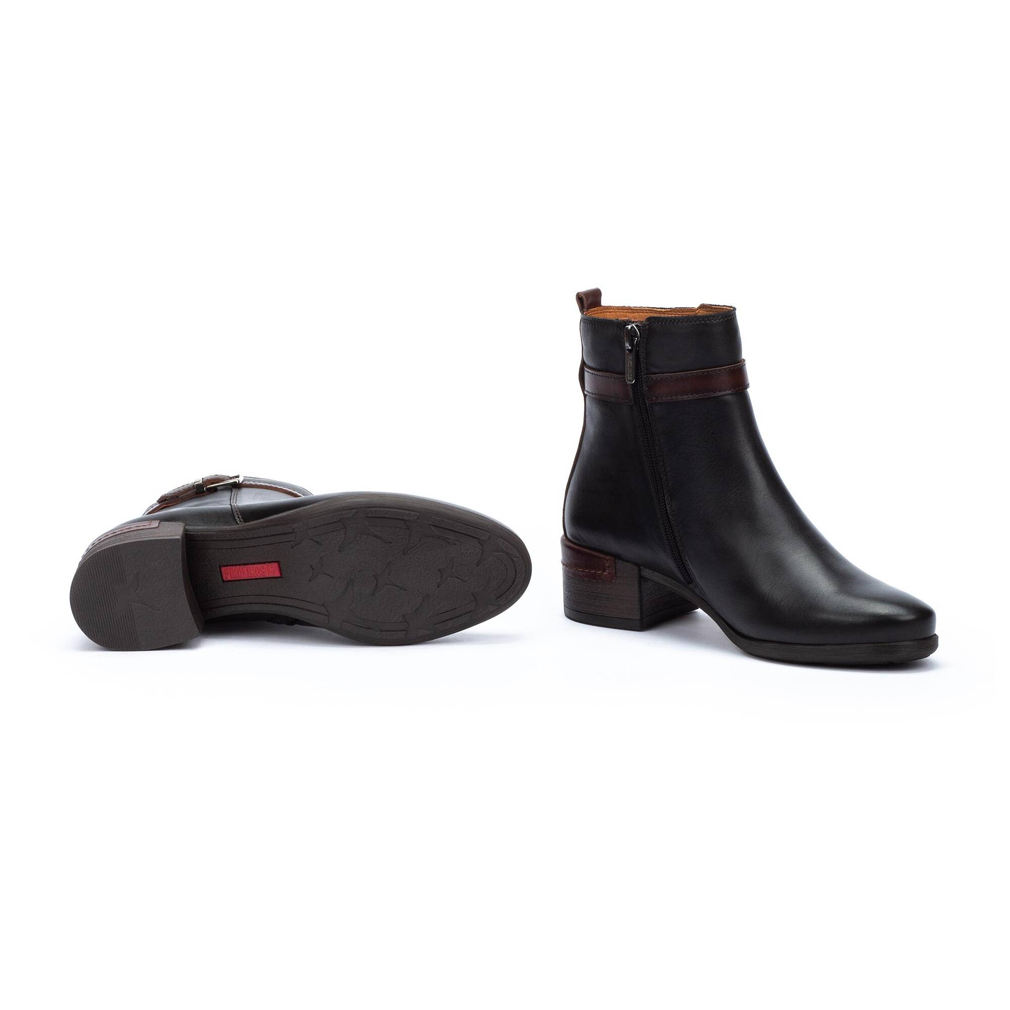 Heeled Booties | MALAGA W6W-8622C1, BLACK, large image number 70 | null