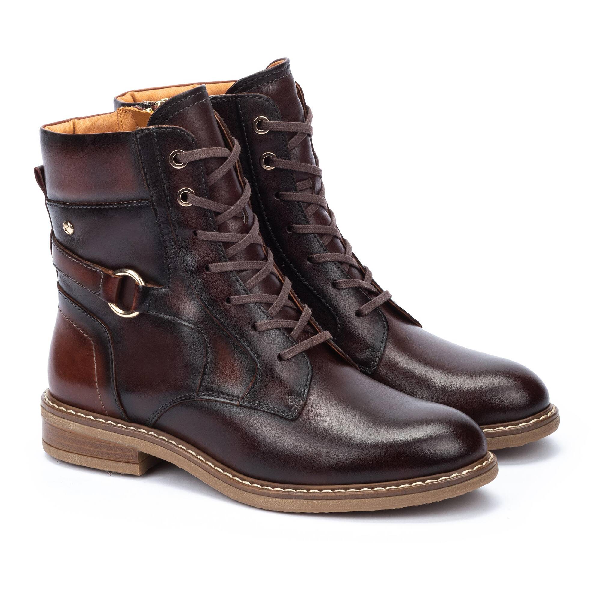 Two-tone tall ankle boots ALDAYA W8J-8718 | Outlet PIKOLINOS
