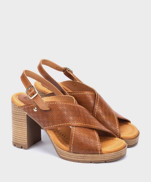 Sandals and Mules | CAMPELLO W4X-1557 | BRANDY | Pikolinos